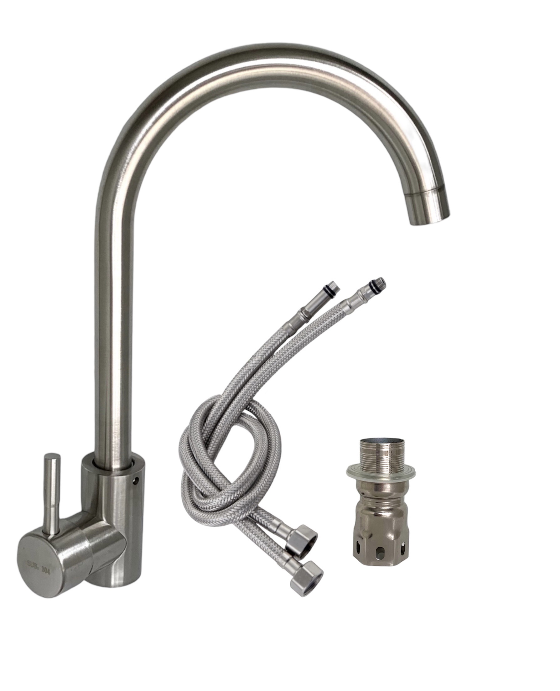 Vòi NL cứng inox NC-304